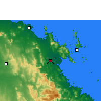 Nearby Forecast Locations - Proserpine - карта