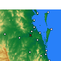 Nearby Forecast Locations - Archerfield - карта