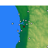 Nearby Forecast Locations - Jandakot - карта