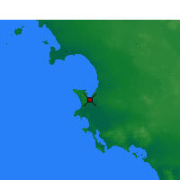 Nearby Forecast Locations - Streaky Bay - карта