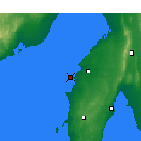 Nearby Forecast Locations - Warburto Point - карта