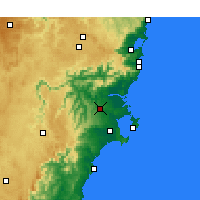 Nearby Forecast Locations - Наура - карта