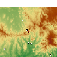 Nearby Forecast Locations - Murrurundi - карта