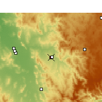 Nearby Forecast Locations - Holsworthy Control Range - карта