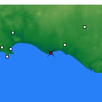 Nearby Forecast Locations - Waillton P. O. - карта