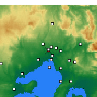Nearby Forecast Locations - Goldstream - карта