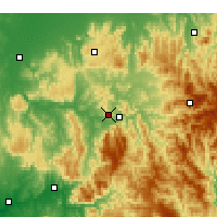 Nearby Forecast Locations - Eildon - карта