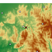 Nearby Forecast Locations - Lake Eildon - карта