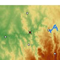 Nearby Forecast Locations - Gundagai - карта