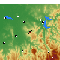 Nearby Forecast Locations - Бичуэрт - карта