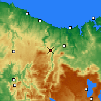 Nearby Forecast Locations - Erriba - карта