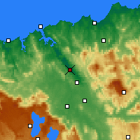 Nearby Forecast Locations - Лонсестон - карта