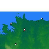 Nearby Forecast Locations - Middle Point - карта