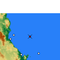 Nearby Forecast Locations - Norman Reef - карта