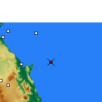 Nearby Forecast Locations - Moore Reef - карта