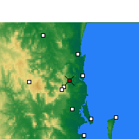 Nearby Forecast Locations - Намбор - карта