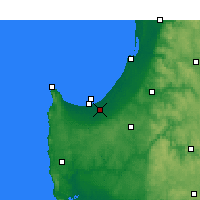 Nearby Forecast Locations - Басселтон - карта