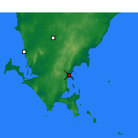 Nearby Forecast Locations - Порт-Линкольн - карта