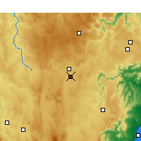 Nearby Forecast Locations - Гоулберн аэропорт - карта