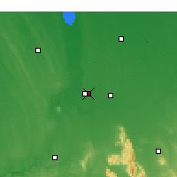 Nearby Forecast Locations - Horsham - карта