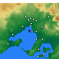 Nearby Forecast Locations - Fawkner Beacon - карта