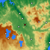 Nearby Forecast Locations - Powranna - карта