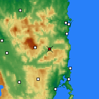 Nearby Forecast Locations - Fingal - карта