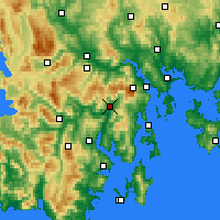 Nearby Forecast Locations - Grove - карта