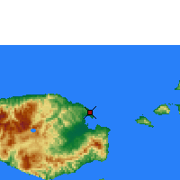 Nearby Forecast Locations - Namlea/buru Isla - карта