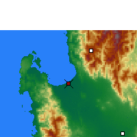 Nearby Forecast Locations - Dagupan - карта