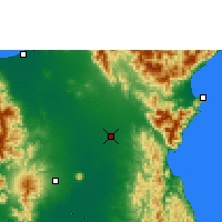 Nearby Forecast Locations - Кабанатуан - карта