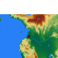 Nearby Forecast Locations - Котабато - карта
