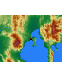 Nearby Forecast Locations - Давао - карта