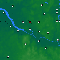 Nearby Forecast Locations - Нордерштедт - карта