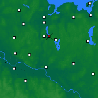 Nearby Forecast Locations - Ратцебург - карта