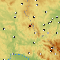 Nearby Forecast Locations - Шёнзе - карта
