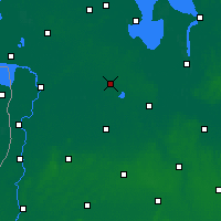 Nearby Forecast Locations - Вестерштеде - карта