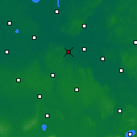 Nearby Forecast Locations - Дельменхорст - карта
