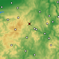 Nearby Forecast Locations - Корбах - карта