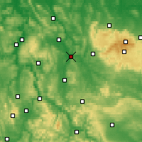 Nearby Forecast Locations - Нортхайм - карта
