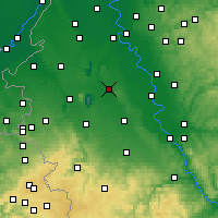 Nearby Forecast Locations - Бергхайм - карта