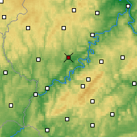 Nearby Forecast Locations - Виттлих - карта