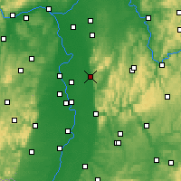 Nearby Forecast Locations - Хеппенхайм - карта
