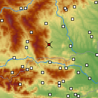 Nearby Forecast Locations - Дойчландсберг - карта