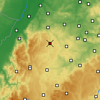 Nearby Forecast Locations - Кальв - карта