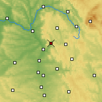 Nearby Forecast Locations - Эберманштадт - карта