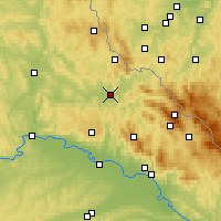 Nearby Forecast Locations - Кам - карта