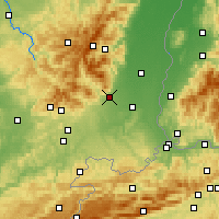 Nearby Forecast Locations - Серне - карта