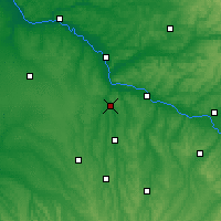 Nearby Forecast Locations - Нерак - карта