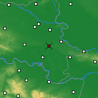 Nearby Forecast Locations - Винковци - карта